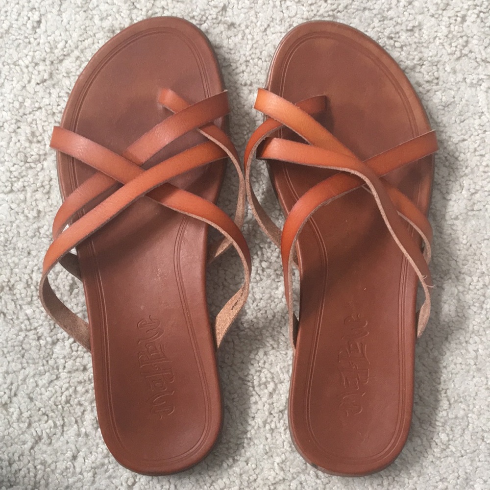 Strappy brown sandals - Target